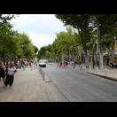 Cours Mirabeau, die Prachtstraße in Aix-En-Provence